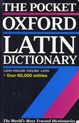 Pocket Oxford Latin Dictionary