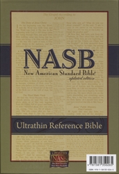 NASB Ultrathin Reference Bible