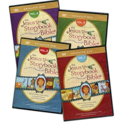 Jesus Storybook Bible Animated DVD - 4-Volume Set