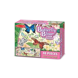 Butterfly Bliss Floor Puzzle