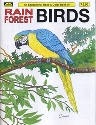 Rain Forest Birds - Coloring Book