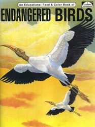 Endangered Birds - Coloring Book