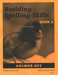 Building Spelling Skills 2 Answer Key 2ED