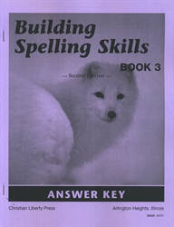 Building Spelling Skills Book 3 - Answer Key