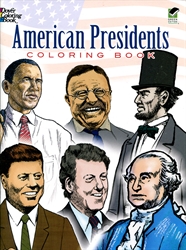 American Presidents - Coloring Book