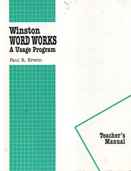 Winston Grammar Word Works - Teacher's Manual
