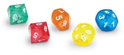 10-Sided Dice in Dice (5 pack)
