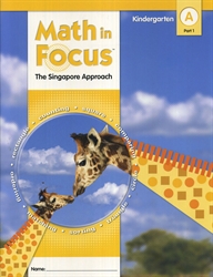 Math in Focus Kindergarten A - Workbook 1