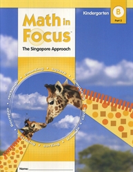 Math in Focus Kindergarten B - Workbook 2