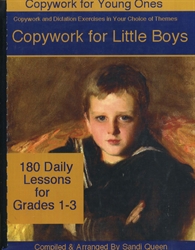 Copywork for Little Boys