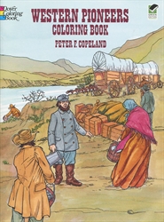 Western Pioneers - Coloring Book