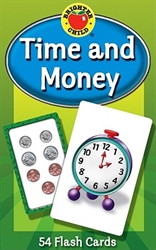 Time & Money Flash Cards