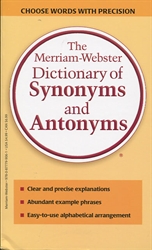 Merriam-Webster Dictionary of Synonyms and Antonyms