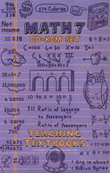 Teaching Textbooks Math 7 - CD-ROM