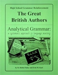 Analytical Grammar High School Reinforcement: Great British Authors