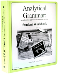 Analytical Grammar - Extra Workbook (in 3 ring binder)