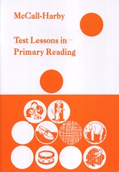 McCall-Harby Test Lessons in Primary Reading