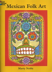 Mexican Folk Art - Coloring Book