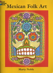 Mexican Folk Art - Coloring Book