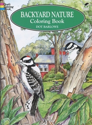 Backyard Nature - Coloring Book