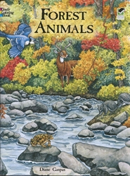 Forest Animals - Coloring Book