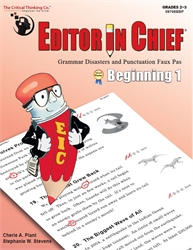 Editor in Chief Beginning 1