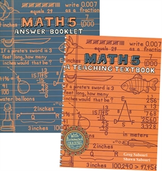 Teaching Textbooks Math 5 - Workbook & Answer Key
