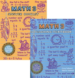 Teaching Textbooks Math 3 - Workbook & Answer Key