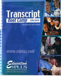 Transcript Boot Camp on DVD