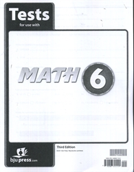 Math 6 - Tests (old)