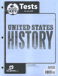United States History - Tests Answer Key (really old)