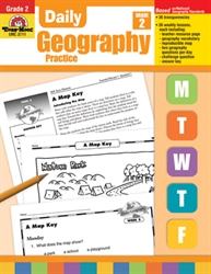 Daily Geography Practice Grade 2