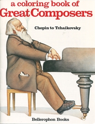 Coloring Book of Great Composers Book 2
