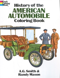 History of the American Automobile - Coloring Book