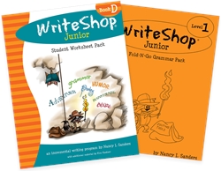 WriteShop Junior Book D - Activity Set Worksheet Pack