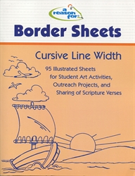 Reason for Handwriting Cursive Border Book