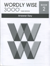 Wordly Wise 3000 Book 2 - Answer Key (old)