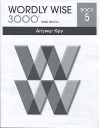 Wordly Wise 3000 Book 5 - Answer Key (old)