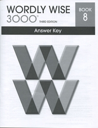 Wordly Wise 3000 Book 8 - Answer Key (old)
