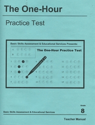 One Hour Practice Test 8 - Teacher Book
