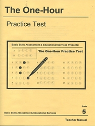 One Hour Practice Test 5 - Teacher Book