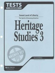 Heritage Studies 3 - Tests Answer Key (old)