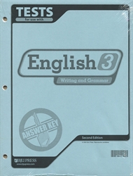English 3 - Tests Answer Key (old)