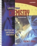 Chemistry - Lab Manual Teacher Edition (really old)