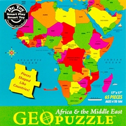 Africa & the Middle East Geo Puzzle