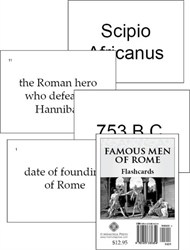 Famous Men of Rome - Flashcards