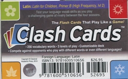 Latin for Children Primer B - Clash Cards