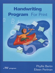 Handwriting Program for Print