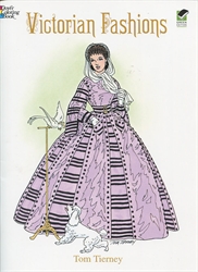 Victorian Fashions - Coloring Book