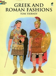 Greek and Roman Fashions - Coloring Book